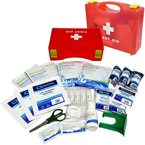 Qualicare Premium Erste-Hilfe-Set für große Verbrennungen, Notfall, Zuhause, Büro, Schule, Erste-Hilfe-Set, 2 Stück