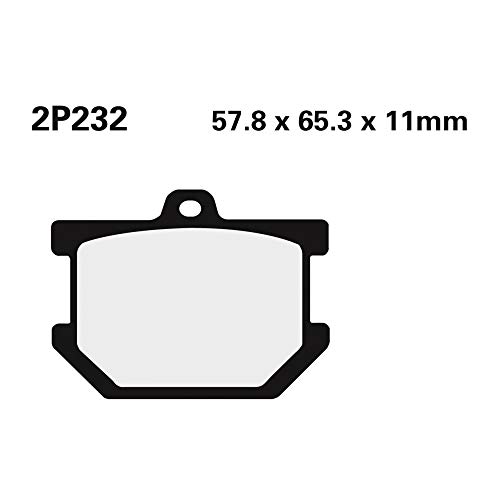 Nissin 2P232SS Brake Pads 232SS