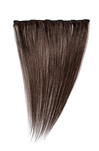 Love Hair Extensions Clip-In Haarverlängerung 100 % Echthaar, 2 Dark Brown