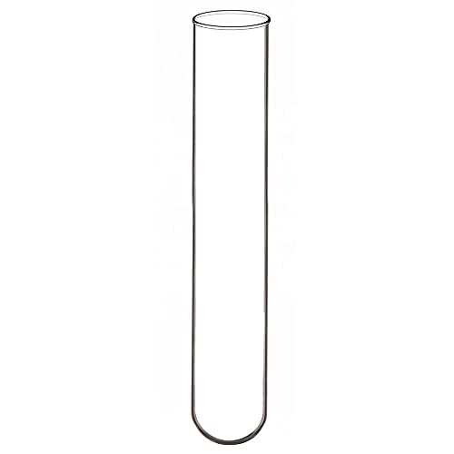 Labasics 15 Stück Reagenzgläser Glas, 15 Pack Test Tubes Borosilikatglas Rundboden Reagenzglas, 30 mm OD X 165 mm Länge