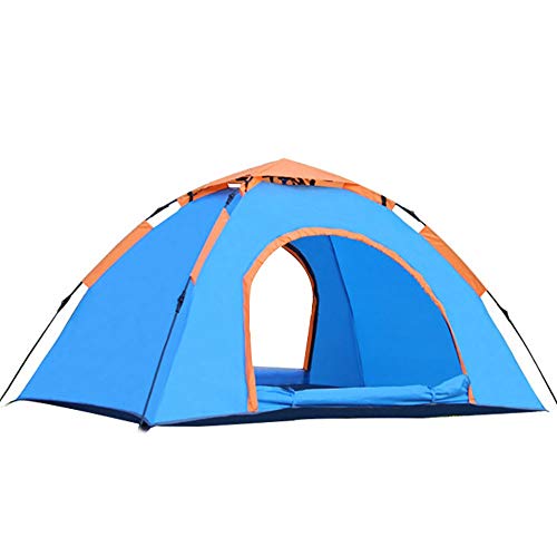 Zelt, 2-Personen-Campingzelt, doppelschichtig, wasserdicht, für 4 Jahreszeiten, 2-Personen-Rucksackzelte für Wanderungen, Reisen, kleine Überraschung (grün, freie Größe)