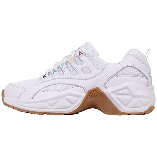 Kappa Damen Overton Sneaker, Weiß (White 242672-1011), 36 EU
