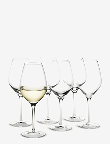 Holmegaard Cabernet Weißweinglas, 36 cl, 6 Stück