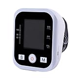 Armtyp-Elektronik-Blutdruckmessgerät, 99 Speicherdatensätze für zwei Personen, intelligenter Druck, Großbildanzeige, zur Überwachung von Bluthochdruck