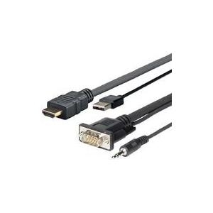 VivoLink Pro - HDMI-Kabel - HDMI/VGA/Audio/USB - HDMI (M) bis USB, HD-15 (VGA), Stereo Mini-Klinkenstecker (M) - 1 m