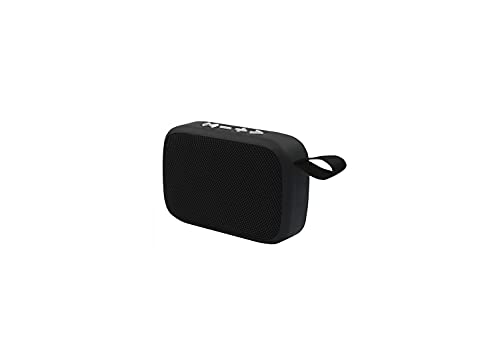 Approx Tragbarer Bluetooth-Lautsprecher, 3 W, Schwarz