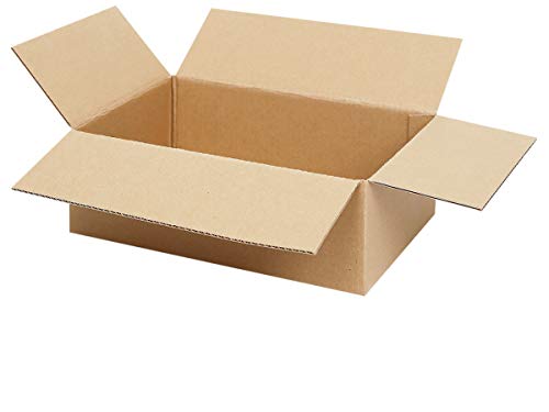 500 Faltkartons 350 x 250 x 100 mm | Kartons geeignet für Versand als DHL Päckchen S, DPD, GLS oder Hermes | wählbar 25-1000 Versandkartons