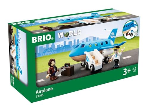 BRIO Bahn 33306 - Blaues Flugzeug