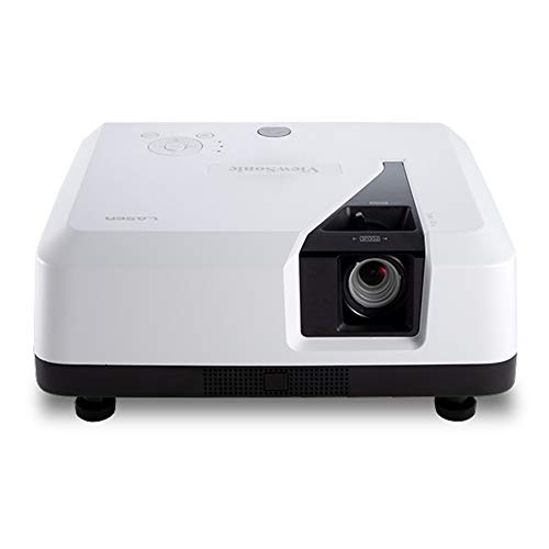 Viewsonic LS700-4K Laser DLP Beamer (4K UHD, 3.300 ANSI Lumen, HDMI, USB, 10 Watt Lautsprecher, 1.3x optischer Zoom) weiß