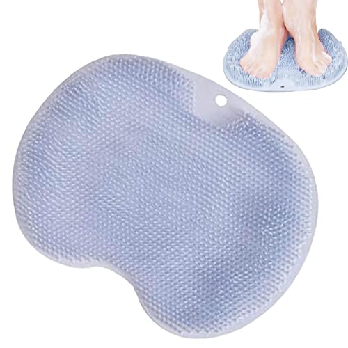 Umifica 10 Pcs Fußschrubber Reiniger Massager - Dusch-Rückenmassagegerät Scrubber | rutschfeste Fußschrubber mit Saugnapf zur Verwendung in der Dusche, Fußreiniger-Massage zum Entfernen abgestorbener