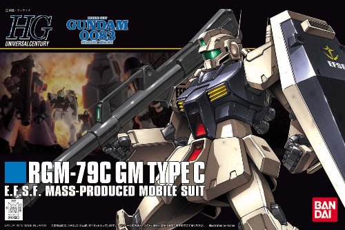 HGUC #113 Gundam 0083 RGM-79C GM Type C 1/144 model kit (japan import)