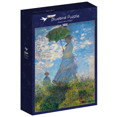 Bluebird Puzzle Claude Monet - Frau mit Sonnenschirm, 1875 3000 Teile Puzzle Art-by-Bluebird-60160 2