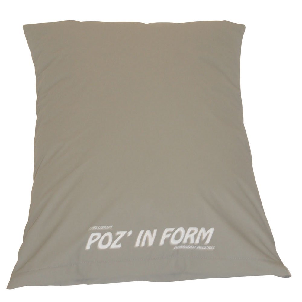 Poz' in' Form Universalkissen 55x40 cm grey Lenzing