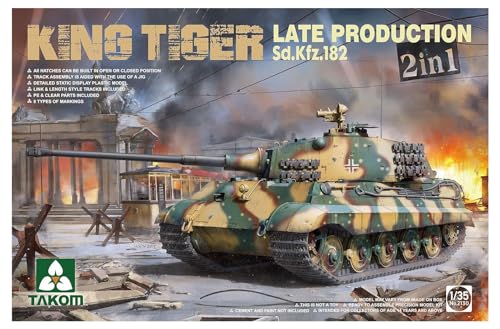 TAKOM 2130 1/35 King Tiger Late 2in1
