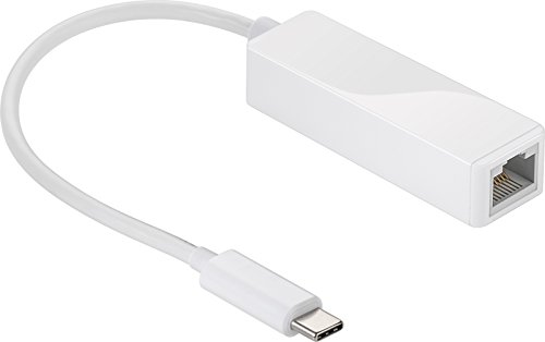USB 3.1 Type-C > RJ45 Adapter weiß
