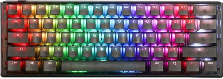 Ducky One 3 Aura Black Mini Gaming Tastatur, RGB LED - MX-Blue
