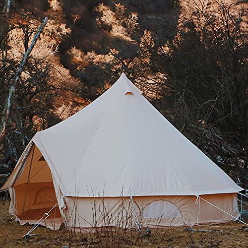 Zelte im Freien für Camping für 1–12 Personen, 3/4 m Glockenzelt, Familien-Campingzelt, für Outdoor, Camping, Wandern, Bergsteigen, Reisen ziyu