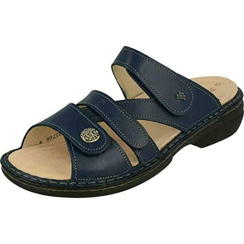 FinnComfort Damen Pantoletten 82568-272042 blau 263222