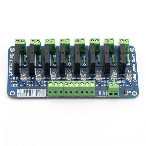SainSmart 8-Kanal 5V OMRON Solide Relaismodul State Relay Module Board Für Arduino ARM DSP PIC