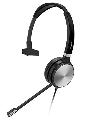 Yealink UH34 SE Mono UC USB-A Monaural Headset mit Noise Cancelling Mikrofon