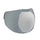 Babymoov Dream Belt - Ein elastischer, anatomischer Gürtel, der werdenden Müttern hilft, bequem zu schlafen und für alle Phasen der Schwangerschaft geeignet ist, L/XL, Grau