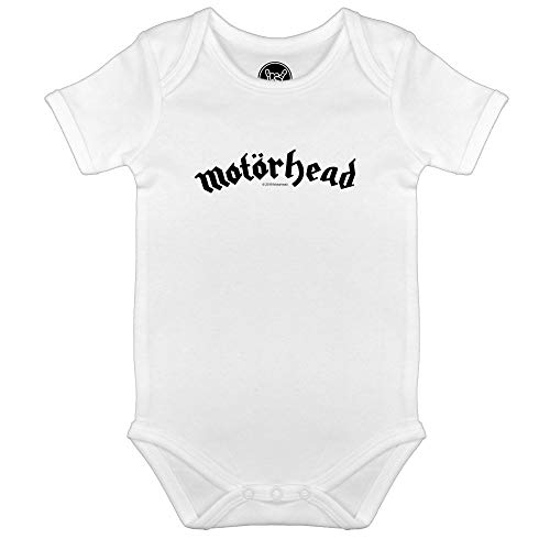 Metal Kids Motörhead (Logo) - Baby Body, weiß, Größe 80/86 (12-24 Monate), offizielles Band-Merch