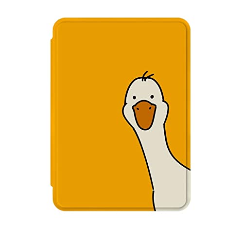NagpintS Hülle für Kindle, Hülle für Amazon Kindle Touch 2014 (Kindle 7 7th Generation) Ereader Slim Schutzhülle Smart Case – Kindle 7th Gen, 2014 Releases – Cute Yellow Duck