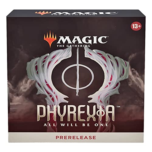 Magic The Gathering Prerelease Kit: MTG ONE Phyrexia All Will Be One - 6 Packs, Promos, Dice