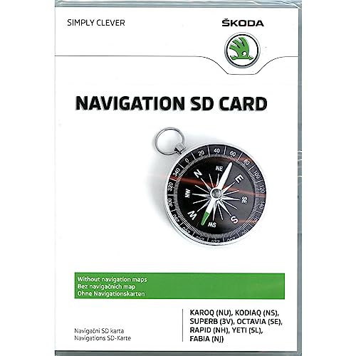 Skoda 5L0051236C Speicherkarte SD-Karte 16 GB, nur für Navigationssystem MIB1 Amundsen *** OHNE Navigationskarten ***