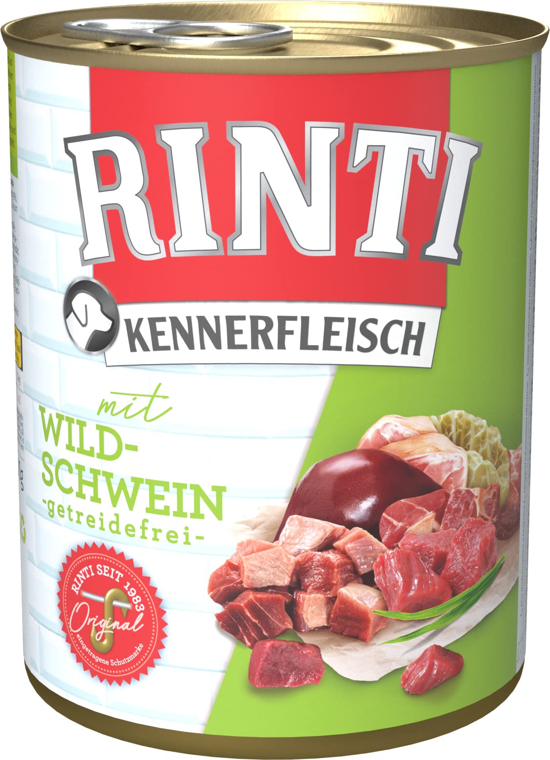 RINTI Kennerfleisch Wildschwein 12 x 800