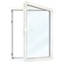 Meeth Fenster, weiß, 900 x 900 mm, DIN rechts System 70/3S Euronorm, 1-flg Dreh-Kipp