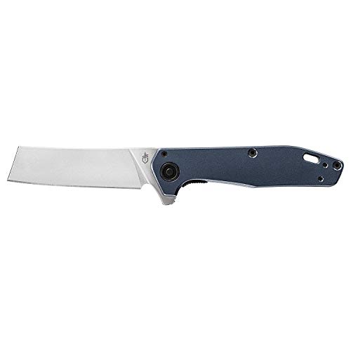 Gerber Taschenklappmesser, Klingenlänge: 7,6 cm, Fastball Cleaver 20CV, Edelstahl, Blau, 30-001842