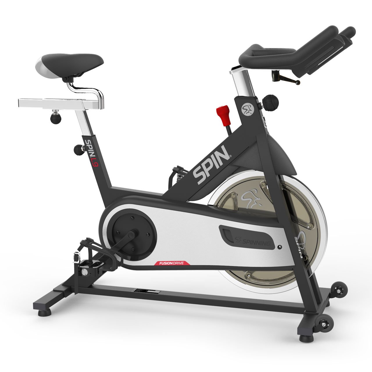 Spinning L9 Indoor-Fahrrad, Titan Metallic, 47.5 × 121.9 × 106.7 cm