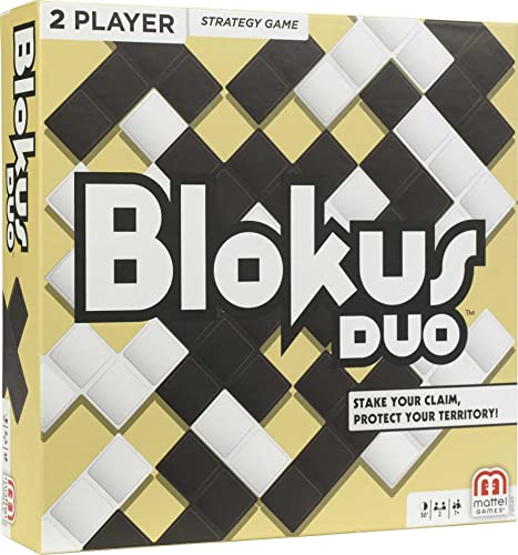 Mattel Games FWG43 - Blokus Duo Strategiespiel, für 2 Spieler