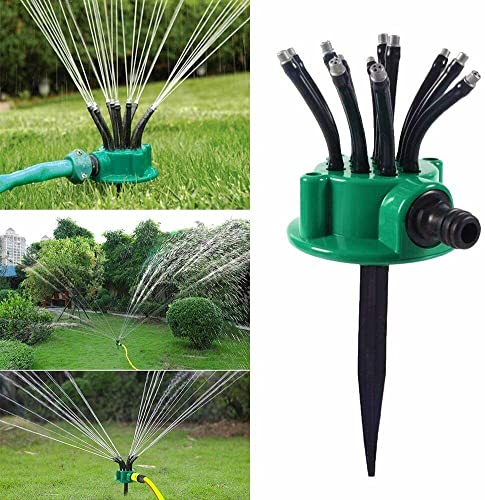 Fybida 2PCS Rasenbewässerungssprinkler Mehrzweck-Hofsprinkler Gartensprinkler für Pflanzenbewässerung und Kinder, die Hof und Rasen Spielen