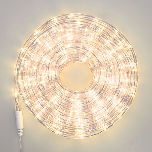 LuminalPark LED-Lichtschlauch 15 m, 10 mm, 36V, 360 LEDs warmweiß, mit Memory Controller für Lichtspiele