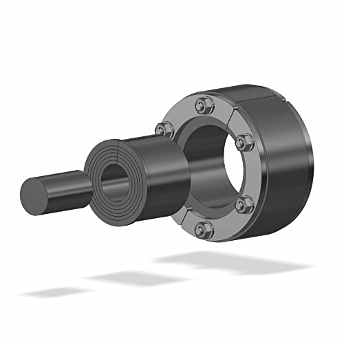Gummi-Press-Dichtung variabel Außendurchmesser 100 mm/Tiefe 40 mm für Hauseinführung von Kabel und Rohre 1x 20 mm bis 65 mm