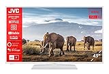JVC LT-43VF5155W 43 Zoll Fernseher/Smart TV (Full HD, HDR, Triple-Tuner, Bluetooth) - Inkl. 6 Monate HD+ [2023], Weiß