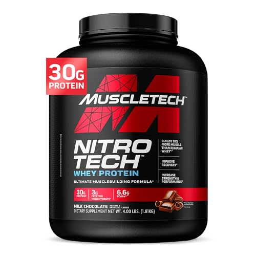 MuscleTech Nitro-Tech, Milk Chocolate - 1800g