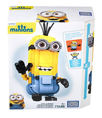 Mattel Mega Bloks CNF59 - Build-A-Minion, Bau- und Konstruktionsspielzeug