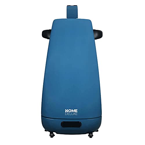 HOME DELUXE - Laufband Home Run - Blau, 163 x 65 x 46 cm - Klappbar, inkl. Bluetooth Musiksystem, LED Touch Display, App kompatibel I Hometrainer Faltbares Fitnessgerät Jogging