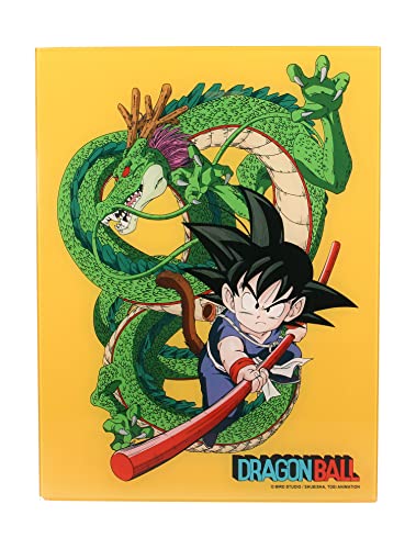 SD Toys Cristal Kid Goku and Shenron Glass Poster Dragon Ball Official Merchandising, Glas, Mehrfarbig (Mehrfarbig), 1.25 picometer