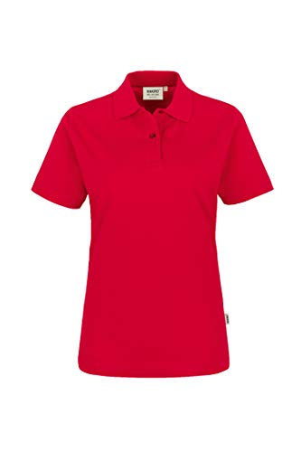 HAKRO Damen Polo-Shirt "Top" 224 - rot - Größe: XXL