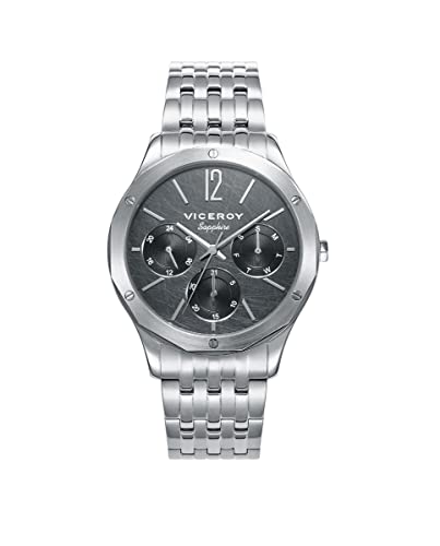 Viceroy Herren Multi Zifferblatt Quarz Uhr mit Edelstahl Armband 471131-55