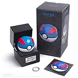 The Wand Company Großartige Kugel, authentisch, elektronisch, Druckguss-Poke-Ball mit Ball und Vitrinen, Lichtmerkmale, offizielles Lizenzprodukt von Pokemon, WRC13620