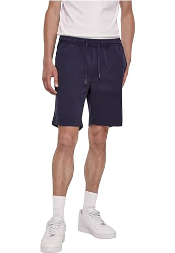 Urban Classics Herren Stretch Twill Joggshorts Shorts, Elfenbein (Sand 208), 50 (Herstellergröße: XL)
