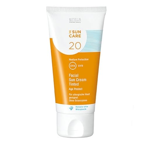 Binella Facial Sun Cream Tinted Age Protect LSF 20