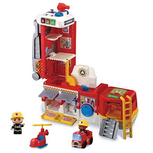 Vtech 80-529804 2-in-1-Feuerwehrstation Babyspielzeug