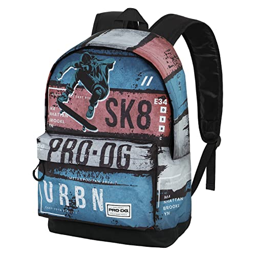 PRODG Urbansk8-FAN HS Rucksack 2.0, Grau