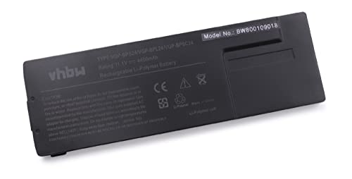 vhbw Li-Ion Akku 4400mAh (11.1V) für Notebook Laptop Sony Vaio VPC-SB1V9E, VPC-SB1V9E/B, VPC-SB1X9E/S, VPC-SB1Z9E, VPC-SB1Z9E/B wie VGP-BPS24.